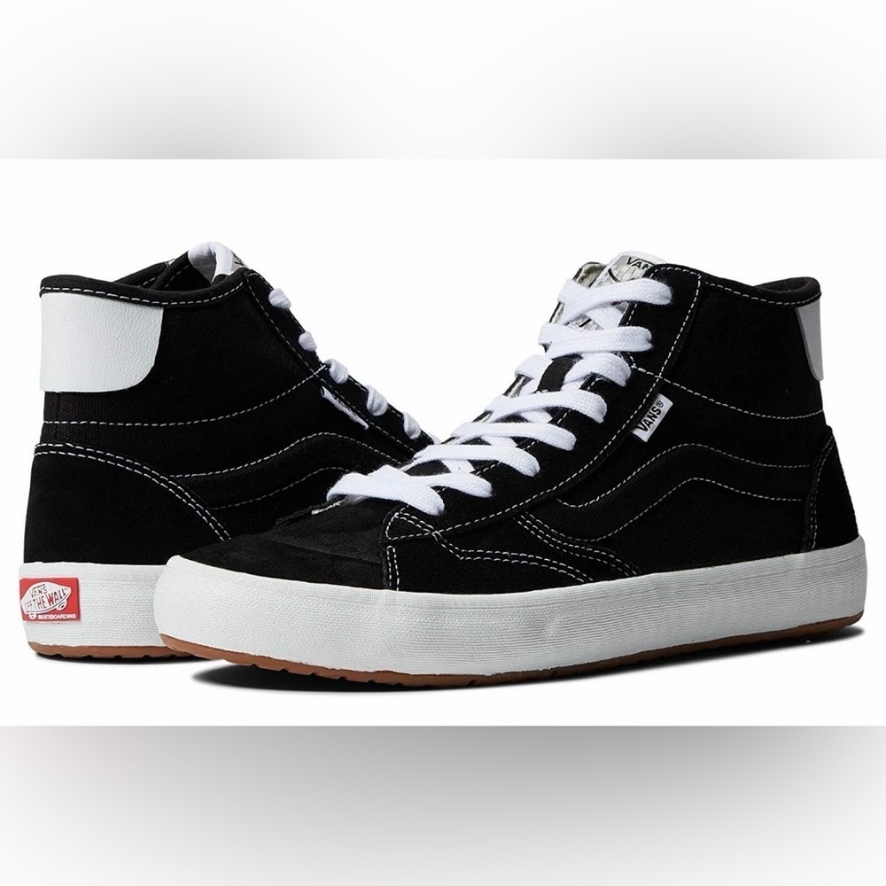 Vans The Lizzie - Black/White MEN'S 9.0 SIZE WOMEN'S 10.5  like new super clean